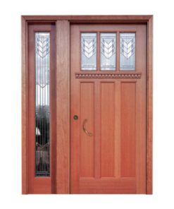 درب ویلایی تمام چوب کد 4006