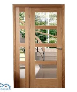 درب اتاقی شیشه خور کد MT3087