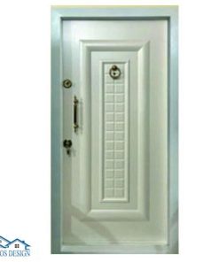 درب ضد سرقت ونوس برجسته سفید کد MT220