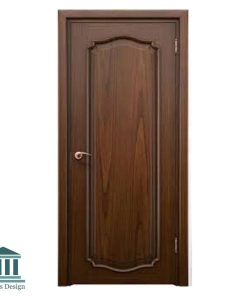 درب ورودی ساختمان روکش گردو کد 4017