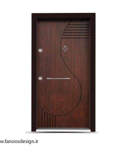 درب ضد سرقت با طراحی CNC مدرن   کد 1439