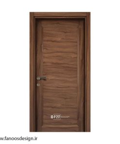 درب اتاق خواب روکش راش کد 1607