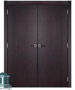 درب اتاق دولنگه MDF با روکش pvc کد 1336