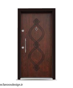 درب ضد سرقت با چهارچوب فلزی مستحکم کد 1425