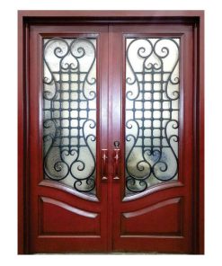 درب نفررو فلزی دو لنگه کد 1027