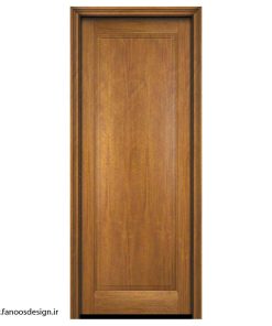 درب اتاق خواب با روکش گردو طبیعی کد 1356