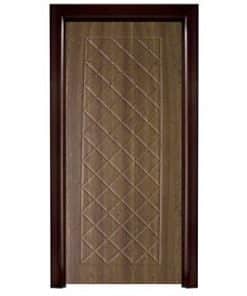 درب PVC رنگ چوب طبیعی برای اتاق خواب کد 1014
