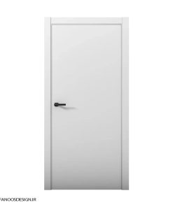 درب اتاق خواب ساده سفید کد 1149