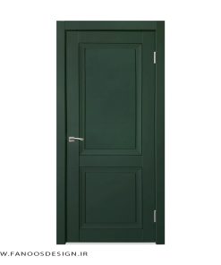 درب چوب دو قاب اتاق خواب کد 1190