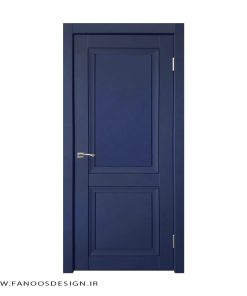 درب چوب دو قاب اتاق خواب کد 1190