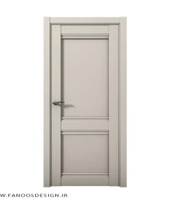 درب تمام چوب دو قاب اتاق خواب کد 1191