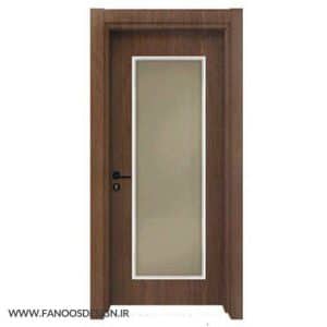 در ضدآب پلیوود قاب شیشه کد 1232