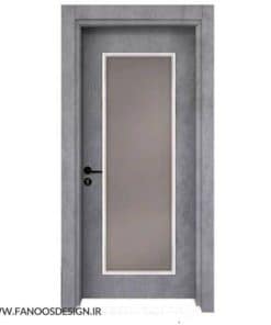 در ضدآب پلیوود قاب شیشه کد 1232