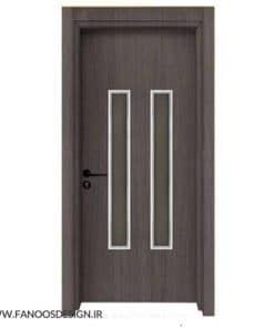 درب ضدآب پلیوود قاب شیشه حمام کد 1233