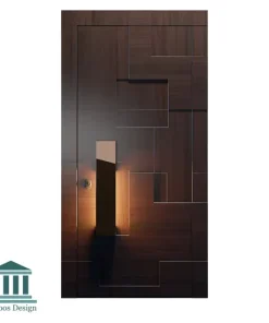 درب ورودی لابی چوبی ساده طرج پازل کد 1099 26 درب ورودی لابی چوبی ساده طرج پازل کد 1099