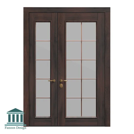 درب ورودی چوبی آپارتمان کد 1095 7 درب ورودی چوبی آپارتمان کد 1095