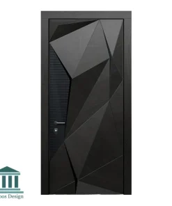 درب ورودی چوبی شیک کد 1083