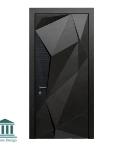 درب ورودی چوبی شیک کد 1083