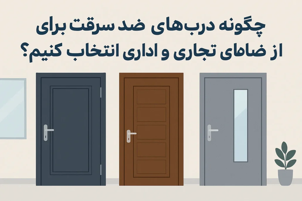 چگونه دربهای ضد سرقت را برای فضاهای تجاری و اداری انتخاب کنیم؟ 1 چگونه دربهای ضد سرقت را برای فضاهای تجاری و اداری انتخاب کنیم؟